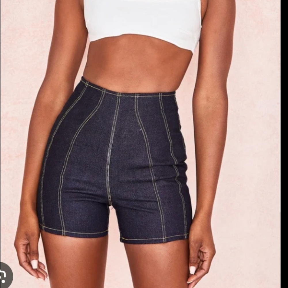 House of CB denim shorts